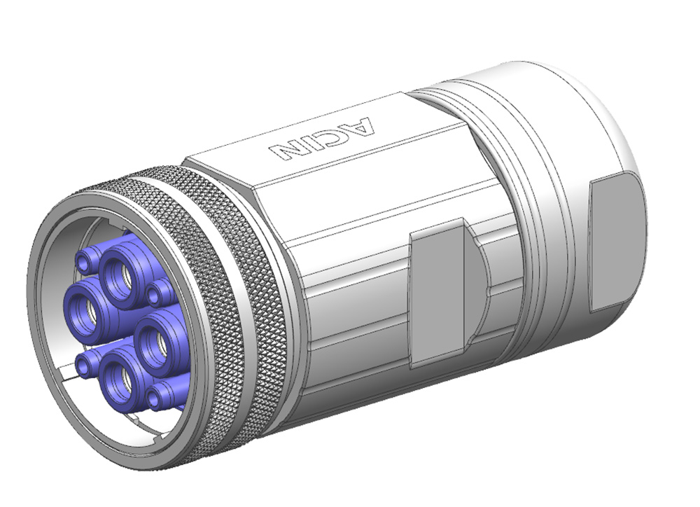 AC five core connector