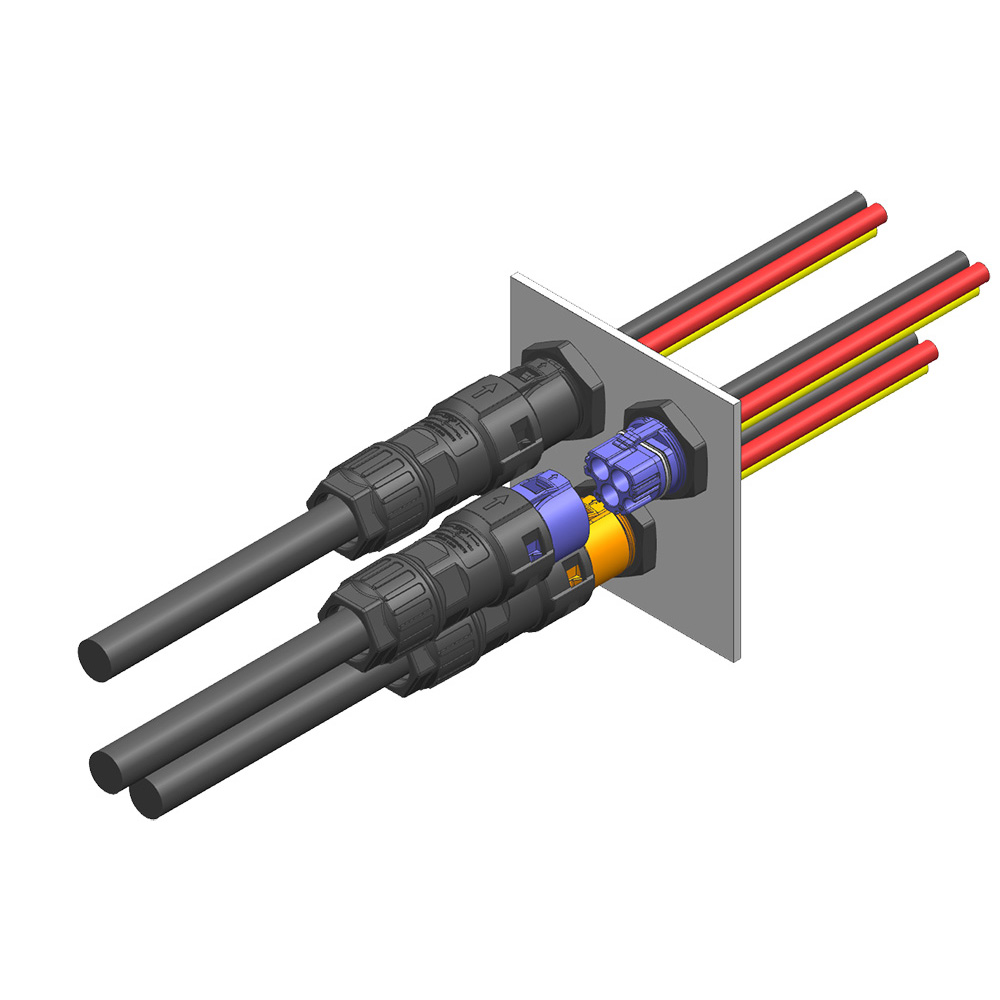 AC three core direct insertion